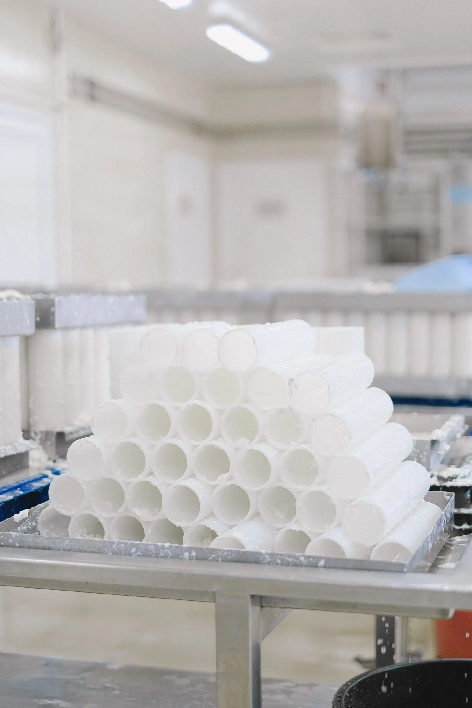 Plastic tube production